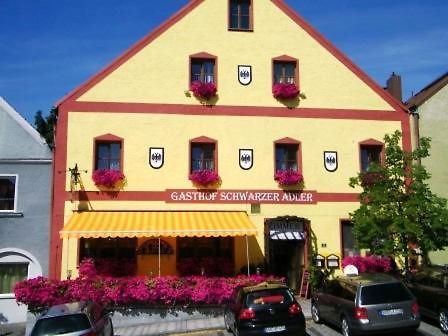 Hotel Pension Schwarzer Adler Nabburg Bagian luar foto